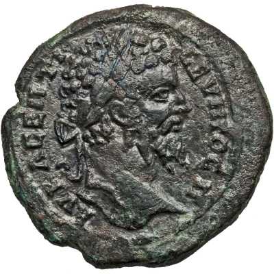 Æ 31 - Septimius Severus AYΓOYCTHC TPAIANHC front