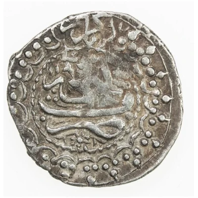 ½ Abbasi Type B; in the name of Karim Khan Zand, 1751-1779; Ganja back