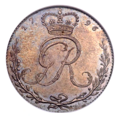 ½ Ackey - George III Trial Strike front