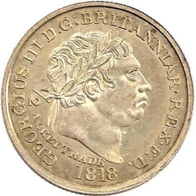 ½ Ackey - George III front