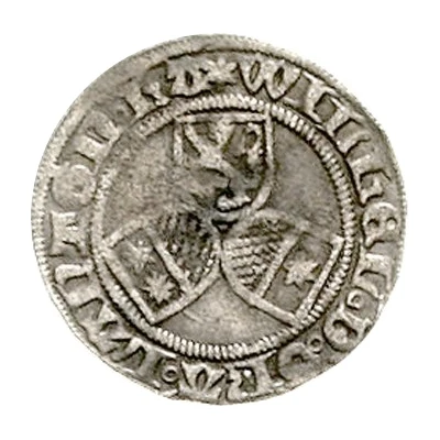 ½ Albus - William II halber Petersgroschen ND front