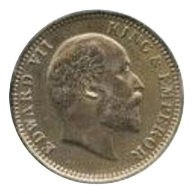 ¼ Anna - Edward VII Nickel OMS Pattern front