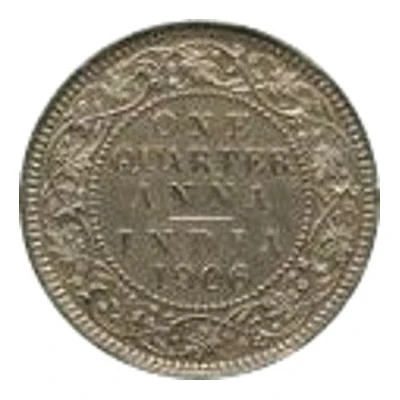 ¼ Anna - Edward VII Nickel OMS Pattern back