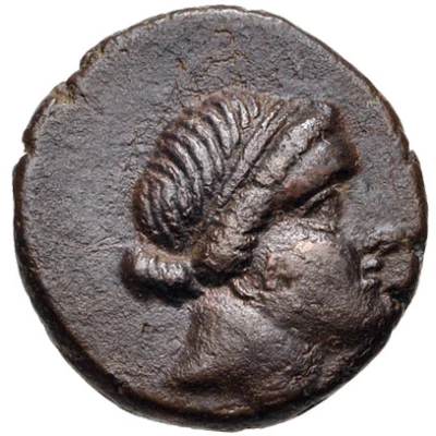 Æ - Aristomachos 250 BC - 200 BC front