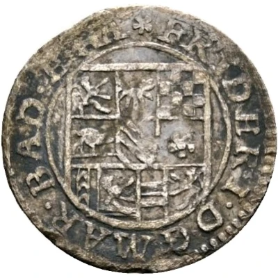 ½ Batzen - Frederick V Pforzheim front