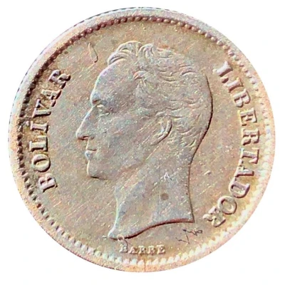 ¼ Bolívar back