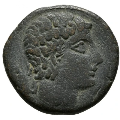 ½ Bronze Unit 150 BC - 100 BC front