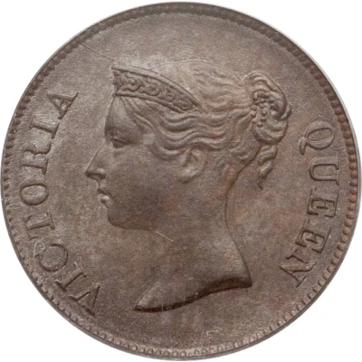 ¼ Cent - Victoria front