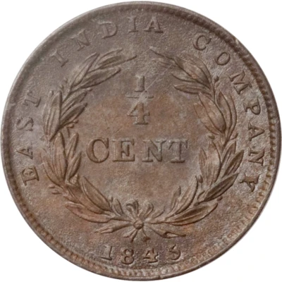 ¼ Cent - Victoria back