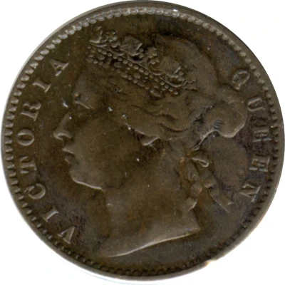 ¼ Cent - Victoria front