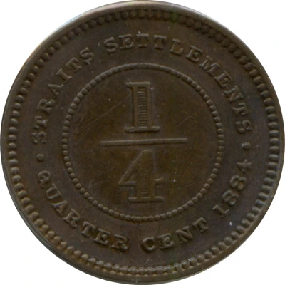 ¼ Cent - Victoria back