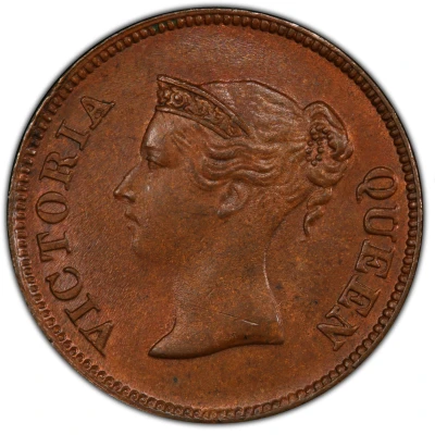 ¼ Cent - Victoria front