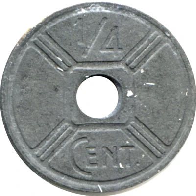 ¼ Cent back