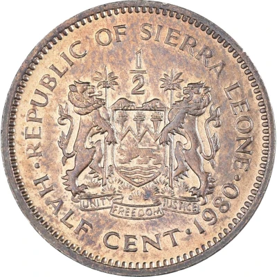 ½ Cent front