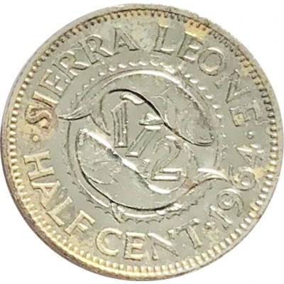 ½ Cent front