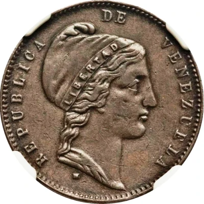 ½ Centavo front