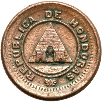 ½ Centavo front