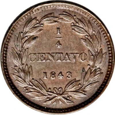 ¼ Centavo back