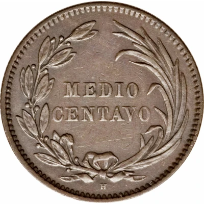 ½ Centavo back