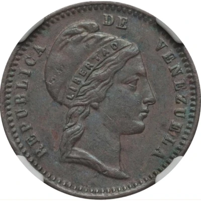 ½ Centavo front