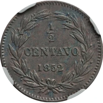 ½ Centavo back