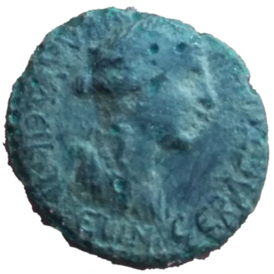 Æ - Claudius and Agrippina II Iconium back