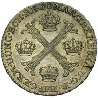 ½ Couronne / Kronenthaler - Maria Theresia Type front