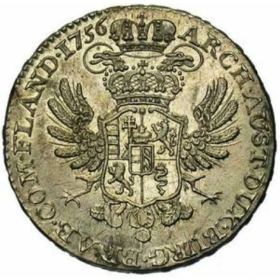 ½ Couronne / Kronenthaler - Maria Theresia Type back