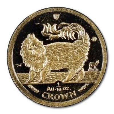 ⅒ Crown - Elizabeth II Maine Coon Cat back