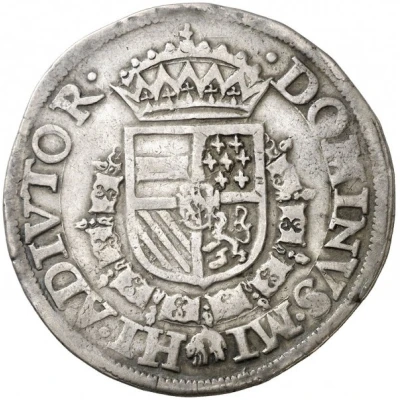 ½ Daalder "Burgundian Daalder" - Philip II back