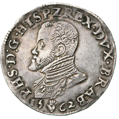 ½ Daalder "Philipsdaalder" - Phillip II front