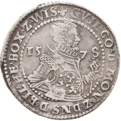 ½ Daalder - William IV front