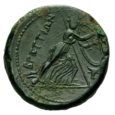 Æ Didrachm 211 BC - 208 BC back