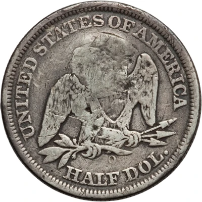 ½ Dollar Counterstamped ND back