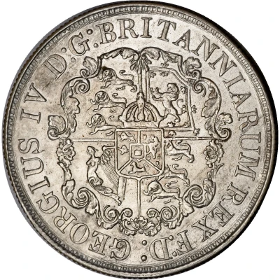 ½ Dollar - George IV front