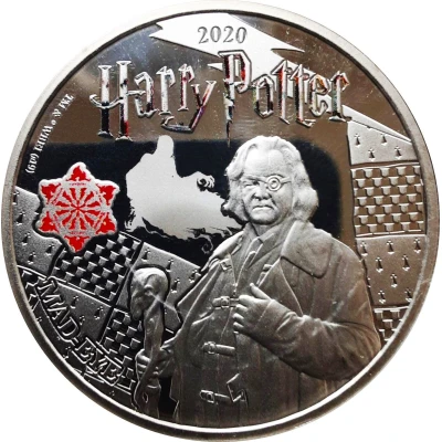 ½ Dollar Harry Potter - Alastor "Mad-Eye" Moody back