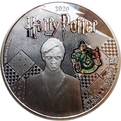 ½ Dollar Harry Potter - Draco Malfoy back