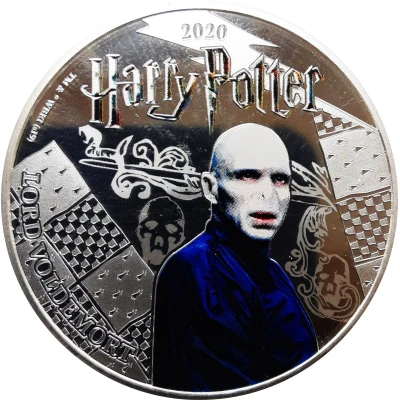 ½ Dollar Harry Potter - Lord Voldemort back