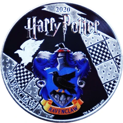 ½ Dollar Harry Potter - Ravenclaw's Crest back