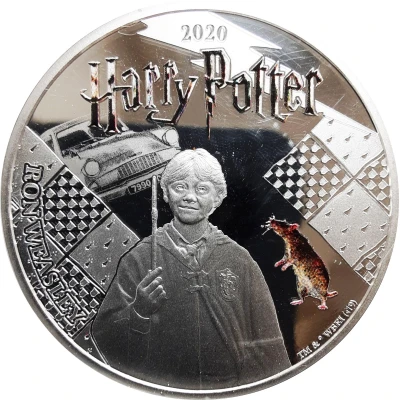 ½ Dollar Harry Potter - Ron Weasley back