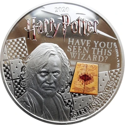 ½ Dollar Harry Potter - Sirius Black back