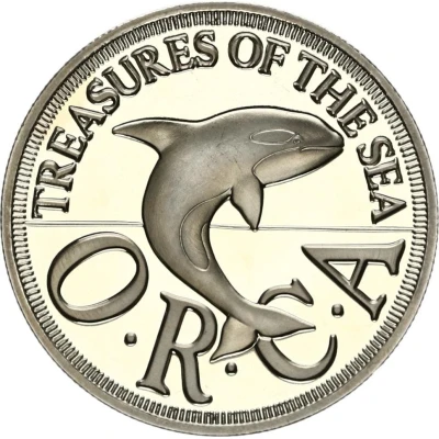 ½ Dollar - Roy I Orca back