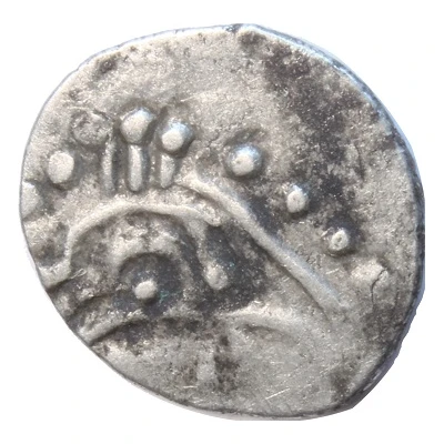 ½ Drachm Late Gupta, Malwa Region back