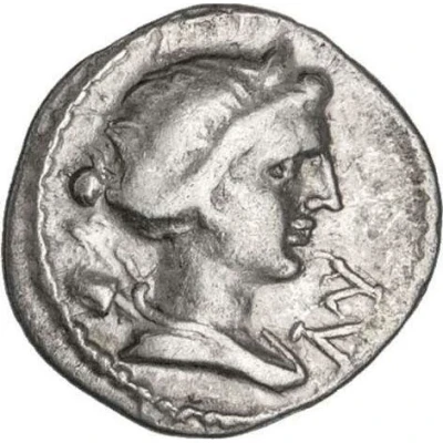 ¼ Drachm Masicytes 27 BC - 20 BC front