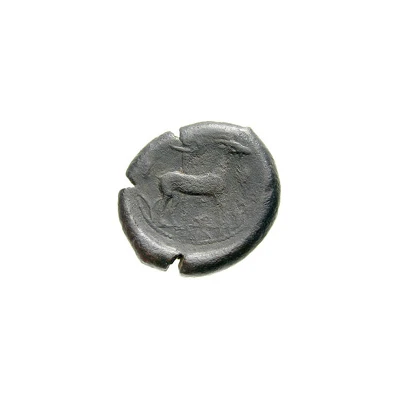 Æ Drachm 344 BC - 341 BC back