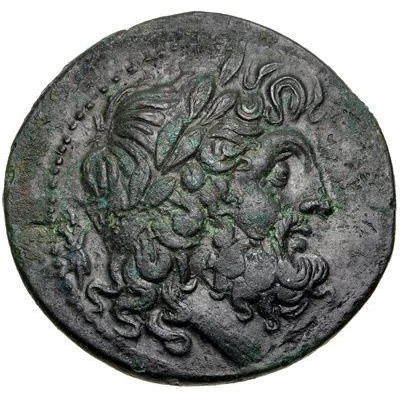 Æ Drachm 211 BC - 208 BC front