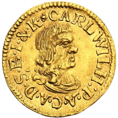 ½ Ducat - Charles William ND front