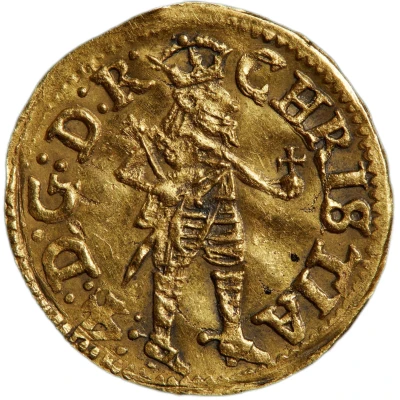 ¼ Ducat - Christian IV ND front