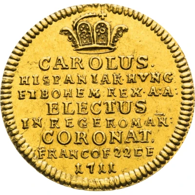 ¾ Ducat Coronation front