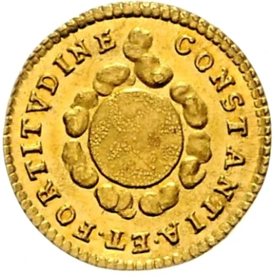 ¼ Ducat Coronation ND back